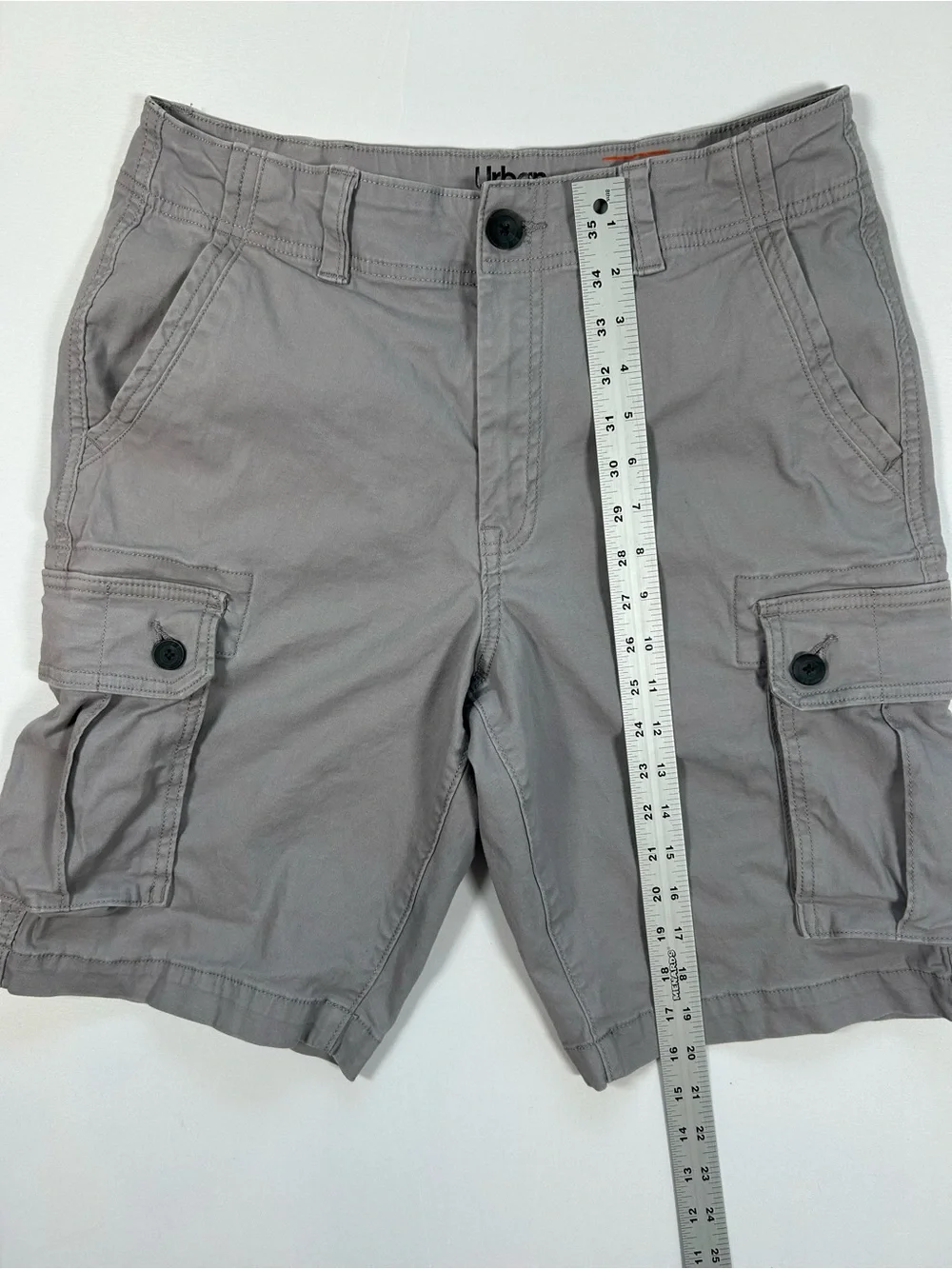 Urban Pipeline Super Flex Cargo Men’s Shorts Gray Size 32